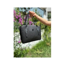 Just Polo Kadın El Ve Omuz Çantası 2066mh Siiyah Düz 52828397