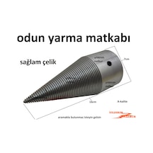 Odun Yarma Matkap Ucu Duble Büyük Boy Makine Matkap Ucu Odun Kırm