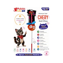 Matatabi Cats Chery Alüminyum Saplı Kedi Oltası Matatabi,çıngırak Ve Özel Hışırtı İçerir.özel Kumaş