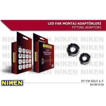 Led Far Montaj Adaptoru H7 Vw Golf 6-7 L07