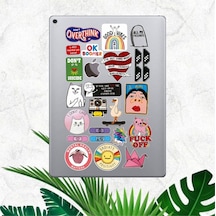 Mental Art Sticker Seti Laptop Ajanda Notebook Tablet Telefon Defter Etiket Bullet Journal Diğer