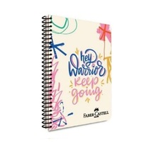 Faber Castell Pp Kapak Grafiti Spiralli 120 Yp Çizgili 5075 000431-keep Going