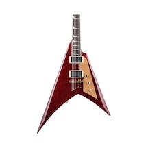 Esp Ltd Kirk Hammett Signature Kh-v Red Sparkle Elektro Gitar