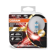 Osram Night Breaker 200 H7 Ampül 2 Adet - %200 Fazla Işık N11.779