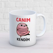 Canım Kendim Iki Tarafı Baskılı Kupa Bardak Çok Renkli