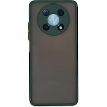 Newface Huawei Nova Y90 Kılıf Montreal Silikon Kapak - Yeşil