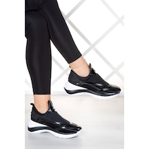 Erkan Saçmacı Aisha Siyah Streç Sneaker