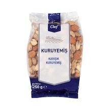 Metro Chef Kavrulmuş Kuruyemiş 250 G - Antep Fıstığı, Badem, Fındık, Kaju 8'li Avantaj Paketi Mıchu 500 G