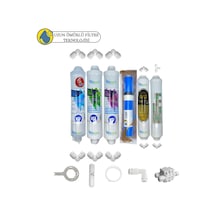 Pws Kapalı Kasa Su Arıtmaya Uygun Sertifikalı 6li Vontron 4000 Tds Mebran Purefer+b12 Alkali Set
