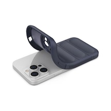 Apple iPhone  Uyumlu- 16 Pro Kılıf Optimum Silikon - Lacivert