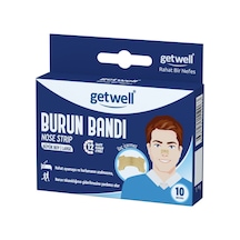 Getwell Burun Bandı Büyük Boy 10'lu - 8 Adet Tarı