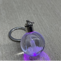 Ledli Galata Kulesi Tasarımı Kristal Anahtarlık Alk3780