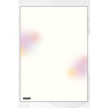 A5 Bloknot Çizgisiz Defter - 50 Yaprak - Memopad - Notepad - Not Defteri - Not Kağıdı - 1602 Çok Renkli