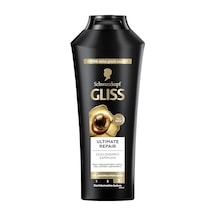 Gliss Ultimate Repair Keratin İçeren Derinlemesine Güçlendirici Şampuan 400 Ml Yıpranmış Kuru Saçlar