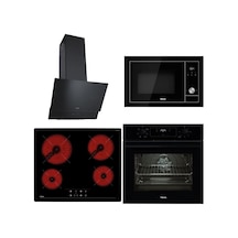 Teka HAK 625 BK Börek Şefim - TZ 6415 - ATV 60 BK - ML 8200 Siyah Ankastre Set