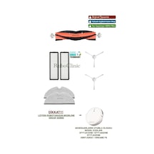 Xiaomi Mi Robot Vacuum Mop 1c / 2c Stytj01zhm ,f9 Robot Süpürge Uyumlu Fırça, Filtre, Mop-7 Parça