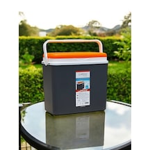 Safari 24 Lt Taşınabilir Buzluk Portatif Soğutucu Cooler Box Turu Turuncu
