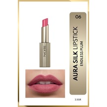 Aura Silk Lipstick 06 Endless Plum Kremsi Yarı Parlak Ruj - Pembe Diğer
