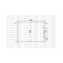 Klıma Radyatoru Aveo Kalos T200 T250 560 457.5 18 Kraftvoll 08060137