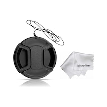 Lens Objektif Kapağı Bağcıklı 37 MM + Microfiber Bez