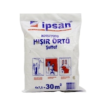 30-m2 4x7.5mt Hışır Şeffaf Koruyucu Örtü Go53/03489