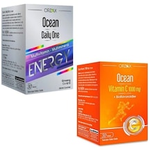 Ocean C Vitamin 30 Tablet + Daily One Multivitamin Energy 30 Tablet