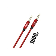 Linktech A577 Aux Kablo Örgü 3.5Mm 1Mt (551660694)