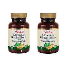 2 Kutu Balen Ginseng Ginkgo Biloba Gingko Ginko 720 MGx120tablet