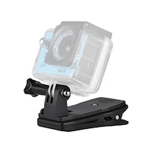 Hallow-sırt Çantası Askı Cap Klip Dağı 360 Derece Döner Kelepçe Siyah