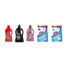 Bingo Yüzey Tem. Fresh 2.5 Lt + Siyahlar İçin Sıvı Det. 4l + Tüm Renkler Sıvı 3 L +renkliler Toz 8 Kg + Beyazlar İçin Toz 8 Kg 5'li Set Diğer