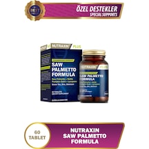 Nutraxin Saw Palmetto Formula 60 Tablet - Cüce Palmiye, Isırgan Otu, Yeşil Çay, Likopen, Çinko, Selenyum