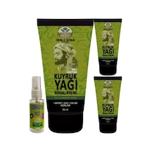 Hubrendy Sh 3 Adet Ibn-ı Sina Kuyruk Yağı Kremi 50 Ml + 1 Adet 30 Ml Çörek Otu Yağı 97792751