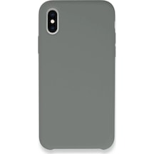 Newface Apple İphone Xs Max Kılıf Lansman Legant Silikon - Gri