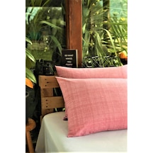 Alla Turca Ranforce Yan Yatış Yastık Kılıfı 40x120 Cm Pudra