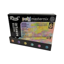 Rich Master Mix Pastel Set 6 Lı 06011408 Çok Renkli