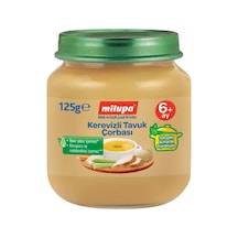 Milupa Kerevizli Tavuk Çorbası 6+ Ay Kavanoz Maması 125 G