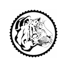 Kaplan Tasarım 4,model Sticker 20 X 20 Cm