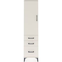 Arges Dolap 2 Raflı 3 Çekmeceli Tek Kapaklı 44x30x182 Aytaşı-... Aytaşı