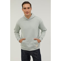 Lumberjack M-CG516 SMOOTH HOODIE 2PR Yeşil Erkek Sweatshirt Yeşil