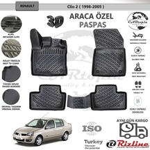 Renault Clio 2 / 2001-2005 / Siyah / Rizline Paspas