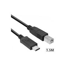 Canon E414 Telefon Tablet Bağlantı Kablosu Otg Dönüştürücü Seti Usb Yazıcı Kablosu Android Uyumlu 1,5 M