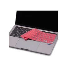 Macbook Pro Klavye Koruyucu 13inç M1-m2 Uk-eu İngilizce Touchbarlı A2338 A2289 A2251 A2141 Uyumlu Pembe