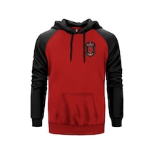 Call Of Black Ops Skull Kırmızı Renk Reglan Kol Sweatshirt Kırmızı