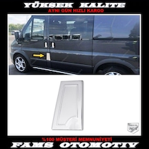 Ford Transit Paslanmaz Krom Depo Kapağı 2000-2013 Arası
