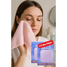 Galeno Pharma Mikrofiber Makyaj Temizleme Bezi Sihirli Bez 2'li Fırsat Paketi Pembe