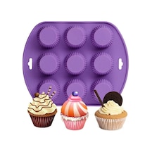 Tartolet Muffin Kek Pasta Silikon Kalıbı Goldcakes