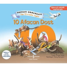 10 Afacan Dost - Saymayı Öğrenelim 1'den 10'a Kadar Sayılar - Grace Nolan - İş Bankası Kültür Yayınları
