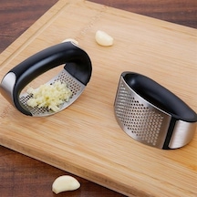 ANTİKSÜS BUFFER® Yeni Sarımsak Ezici Paslanmaz Çelik Garlic Press