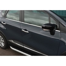 Db Chrome Renault Captur Cam Çıtası Nikelajı 2013-2019 4 Parça  P.