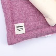 Pawstar Lüx Pet Mat Kedi Köpek Yatağı Yıkanabilir Rose 50-70cm